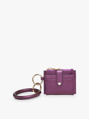 WL1904RG Sammie Mini Snap Wallet w/ Ring