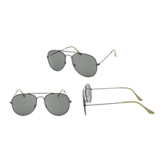 Kids Sunglasses Aviator Style with Camo Print Bucket Hat NEW
