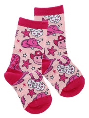 Kids - Girls Giddy Up Tall Sock