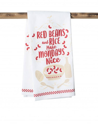 Red Beans and Rice Kitchen Towel