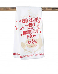 Red Beans and Rice Kitchen Towel