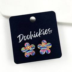 Cinco de Mayo Acrylic Stud Earrings