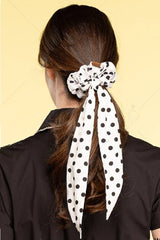 C.C Polka dot Sash Scrunchies