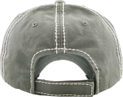 HAPPY CAMPER WASHED VINTAGE BALLCAP