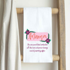 Mother's Day Gift, Mama Quote, Kitchen Towels, Gifts for Mom